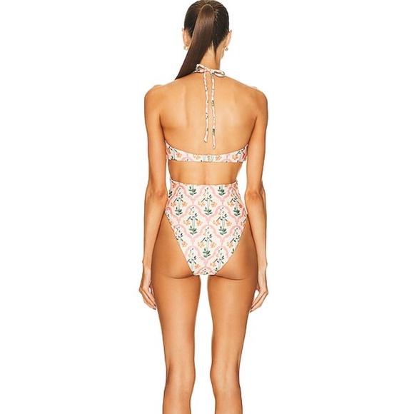 Agua By Agua Bendita Curandera Mejorana Sabanero Atardecer Swimsuit - Picture 4 of 5